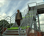 Gare de Nivelles: passerelles vertigineuses